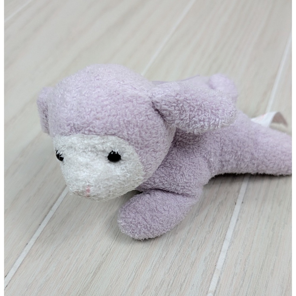 Commonwealth Lamb Mini Plush Purple Stuffed Animal vintage 2001 NO SOUND